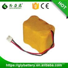 Supply rechargeable aa 7.2v 600mah nicd battery pack